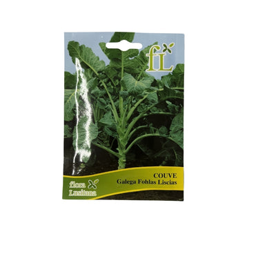 Couve - Galega Folhas Lisas - 10gr